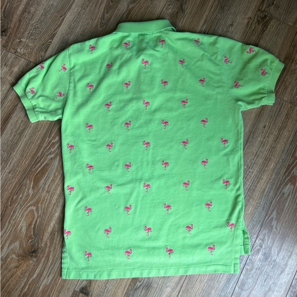 Vintage 90’s Polo Ralph Lauren With Flamingo Embroidered Birds Classic Men’s S - Picture 5 of 6